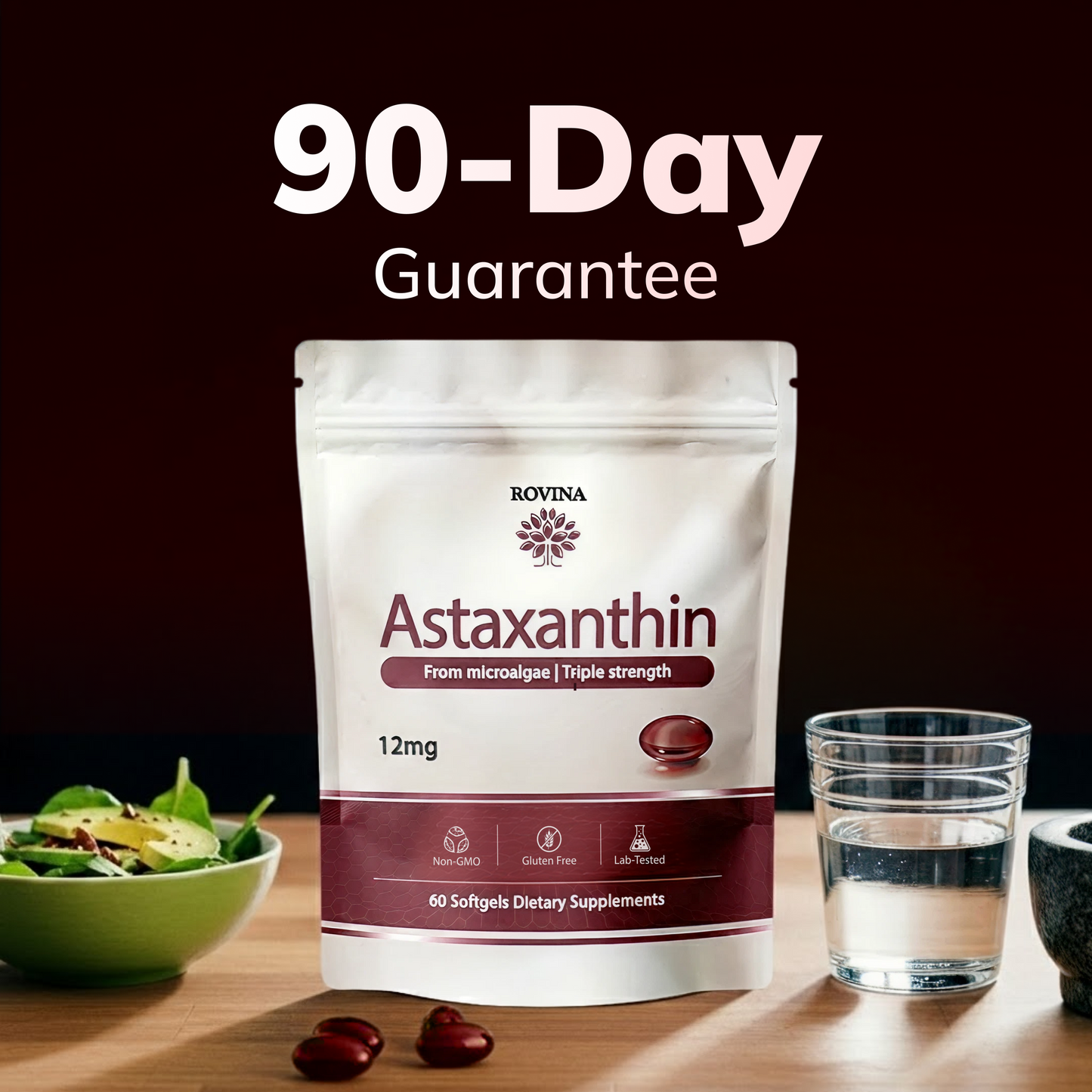Rovina Astaxanthin | 12MG softgels