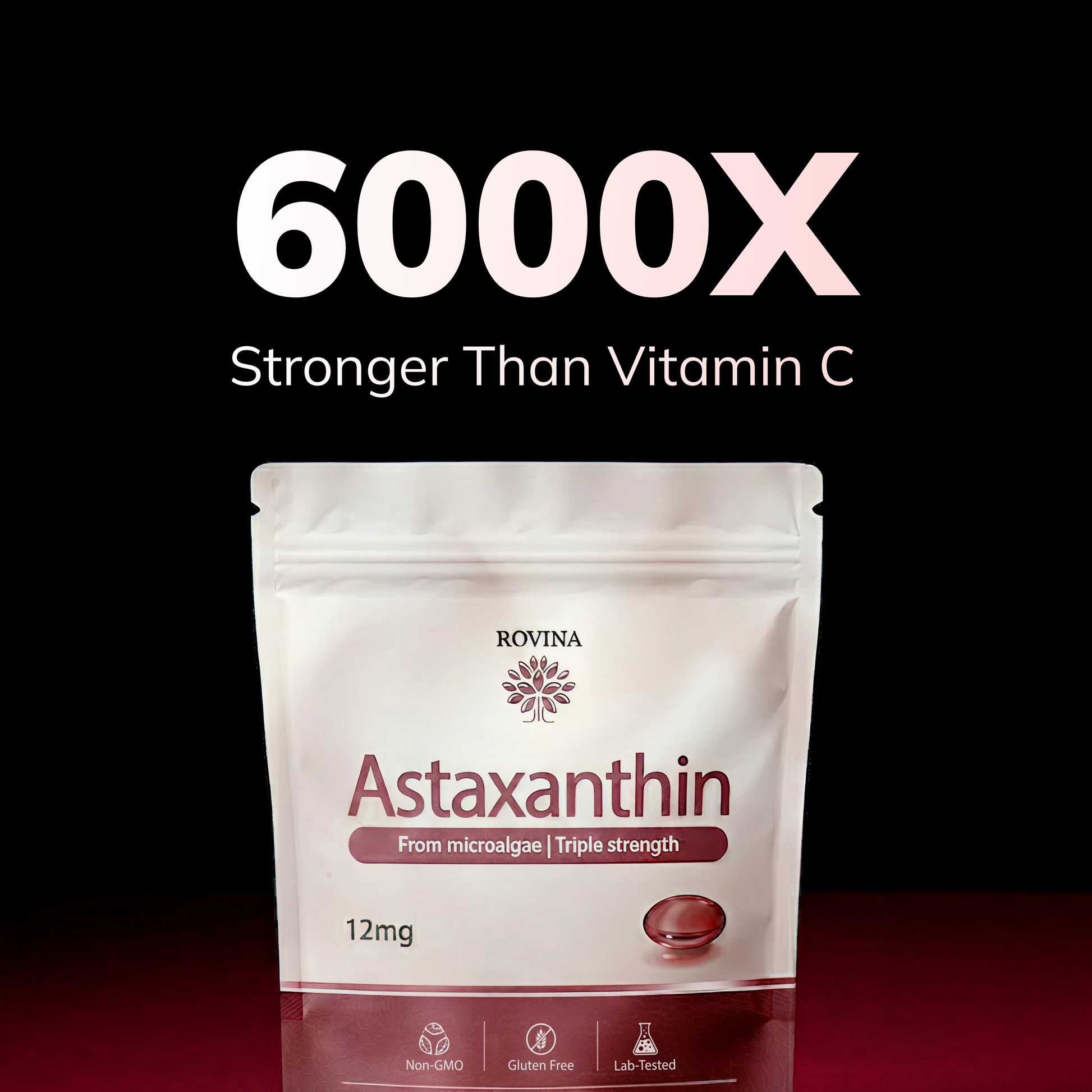 Rovina Astaxanthin | 12MG softgels